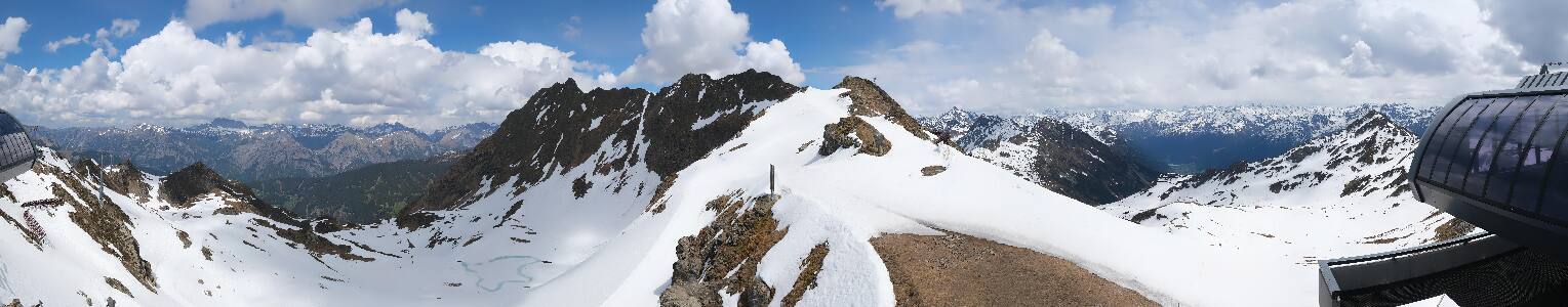 Silvretta Montafon | Panorama Bahn am Hochjoch