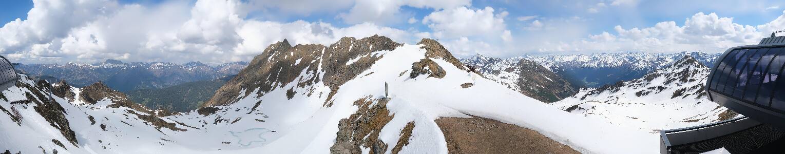 Silvretta Montafon | Panorama Bahn am Hochjoch