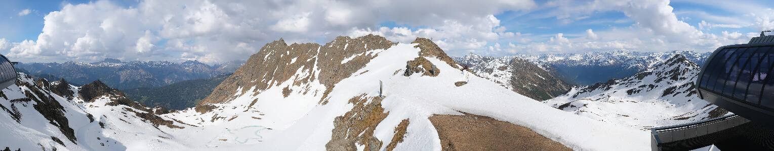 Silvretta Montafon | Panorama Bahn am Hochjoch