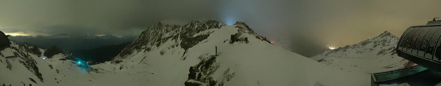 Silvretta Montafon Panorama Bahn am Hochjoch