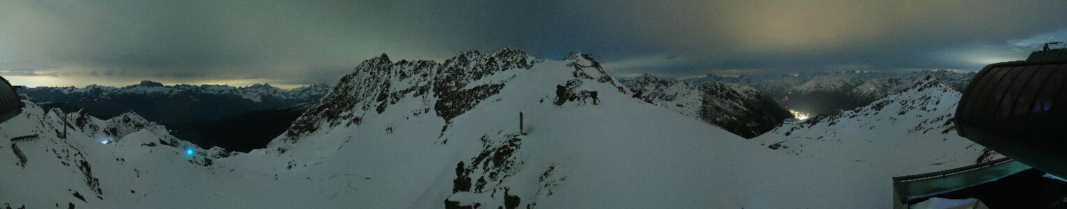 Silvretta Montafon Panorama Bahn am Hochjoch