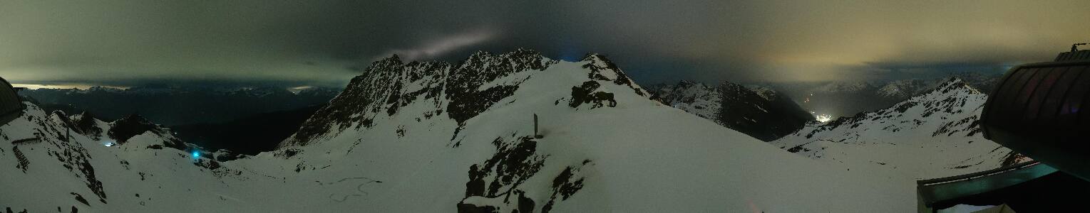 Silvretta Montafon Panorama Bahn am Hochjoch