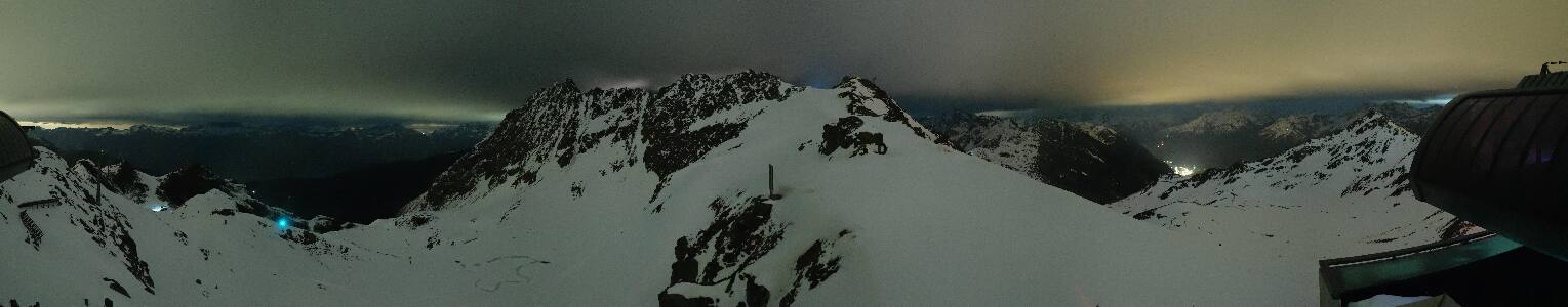 Silvretta Montafon Panorama Bahn am Hochjoch