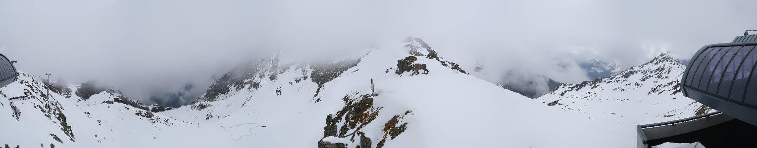 Silvretta Montafon Panorama Bahn am Hochjoch