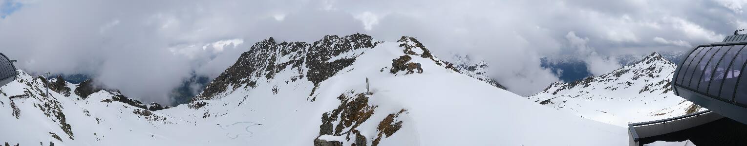 Silvretta Montafon Panorama Bahn am Hochjoch