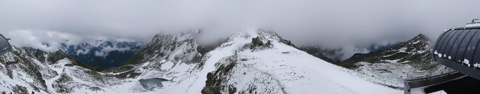 Silvretta Montafon Panorama Bahn am Hochjoch