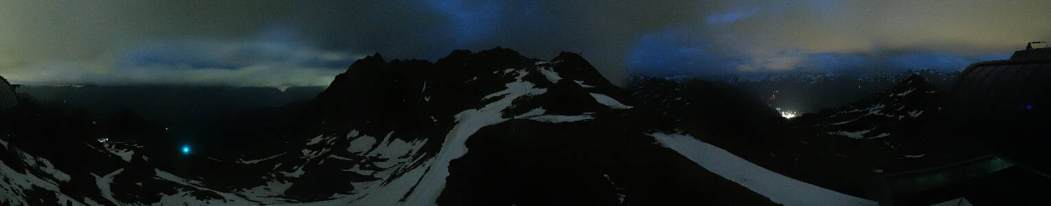 Silvretta Montafon Panorama Bahn am Hochjoch