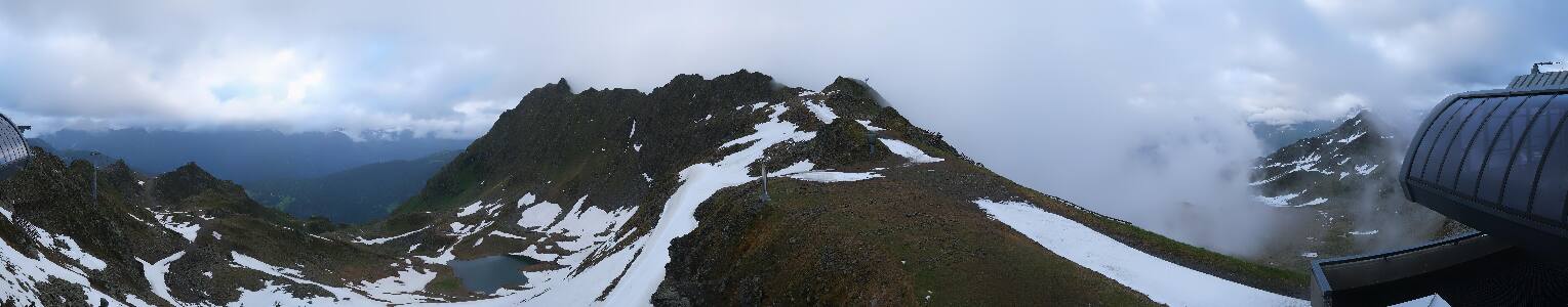 Silvretta Montafon Panorama Bahn am Hochjoch