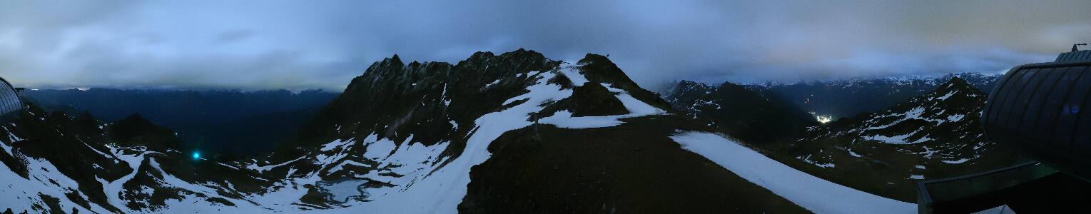 Silvretta Montafon Panorama Bahn am Hochjoch
