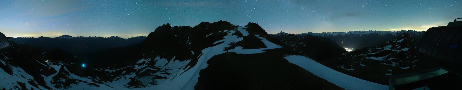 Silvretta Montafon Panorama Bahn am Hochjoch
