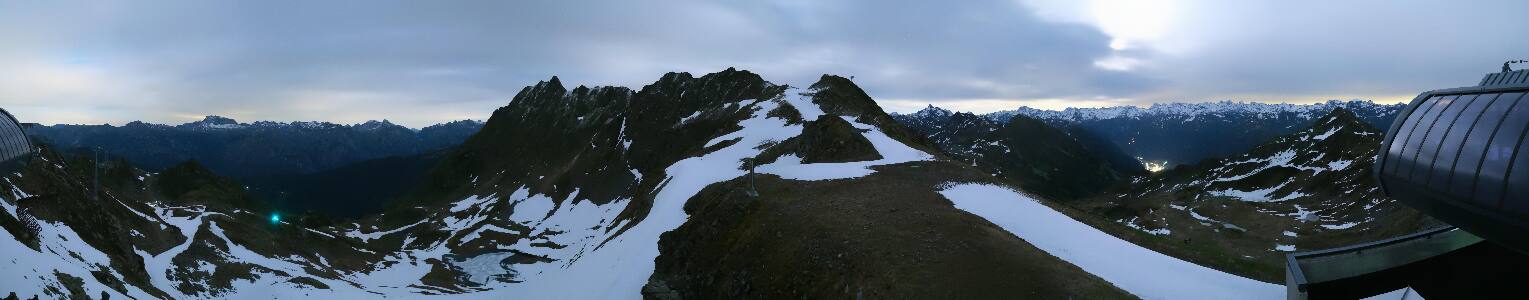 Silvretta Montafon | Panorama Bahn am Hochjoch