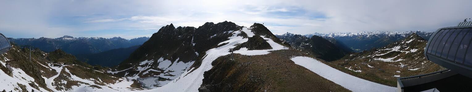 Silvretta Montafon | Panorama Bahn am Hochjoch