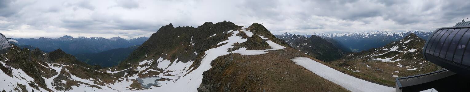 Silvretta Montafon | Panorama Bahn am Hochjoch