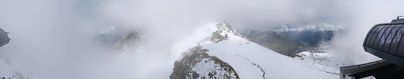 Silvretta Montafon Panorama Bahn am Hochjoch