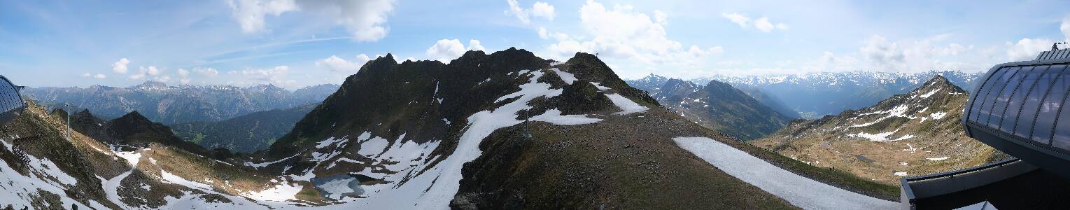 Silvretta Montafon | Panorama Bahn am Hochjoch