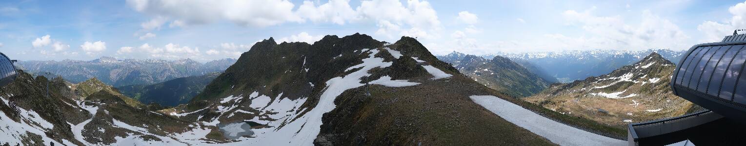 Silvretta Montafon | Panorama Bahn am Hochjoch