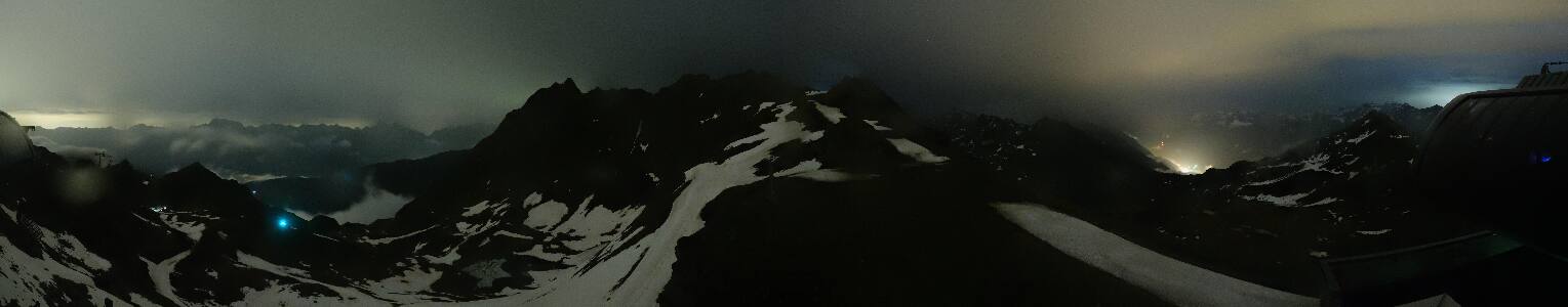 Silvretta Montafon Panorama Bahn am Hochjoch