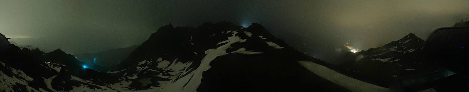 Silvretta Montafon Panorama Bahn am Hochjoch