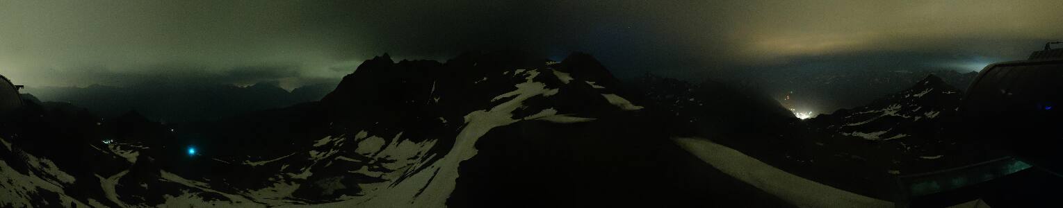 Silvretta Montafon Panorama Bahn am Hochjoch