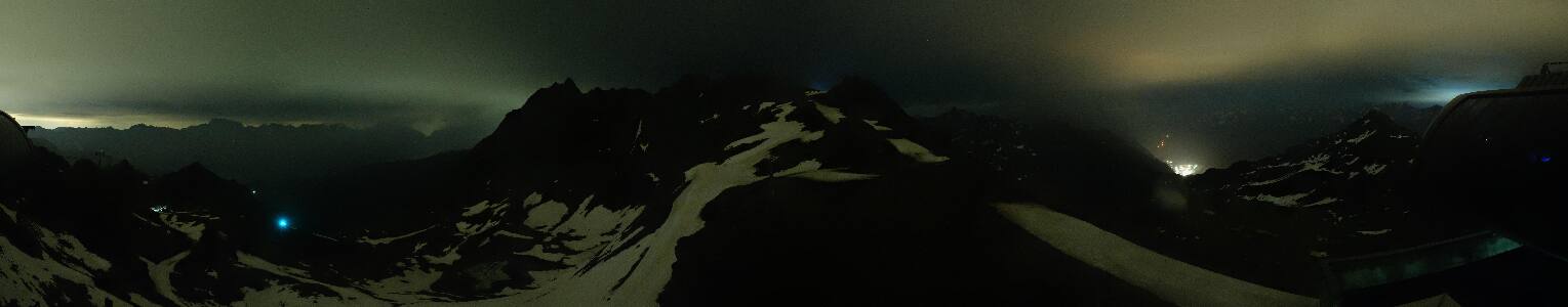 Silvretta Montafon Panorama Bahn am Hochjoch
