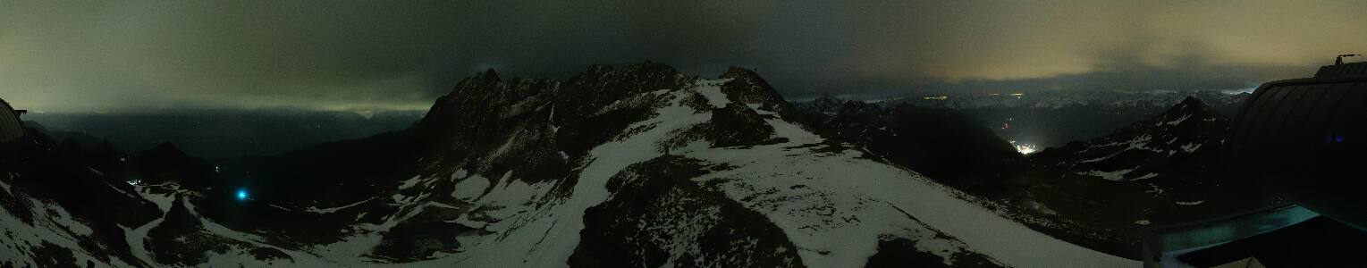 Silvretta Montafon Panorama Bahn am Hochjoch