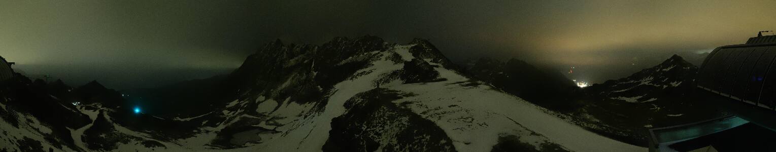 Silvretta Montafon Panorama Bahn am Hochjoch