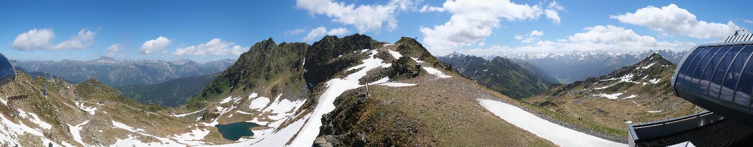 Silvretta Montafon | Panorama Bahn am Hochjoch