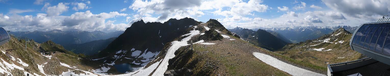 Silvretta Montafon | Panorama Bahn am Hochjoch