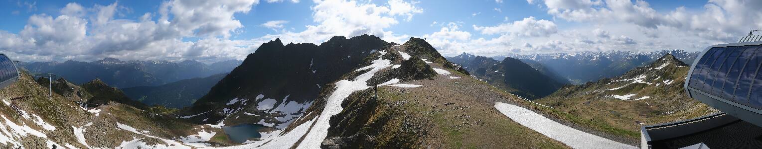 Silvretta Montafon | Panorama Bahn am Hochjoch