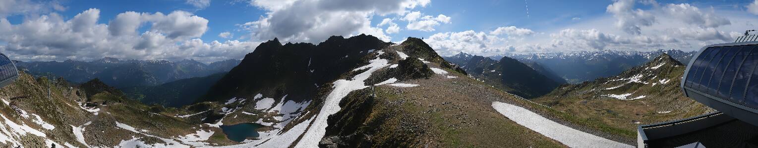 Silvretta Montafon | Panorama Bahn am Hochjoch