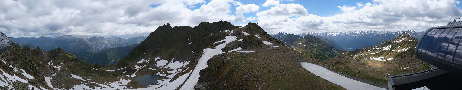 Silvretta Montafon | Panorama Bahn am Hochjoch