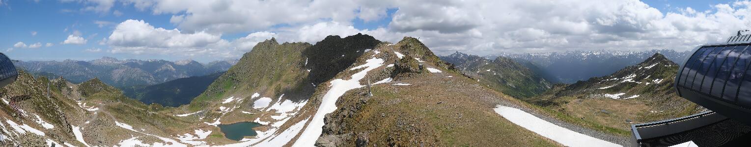 Silvretta Montafon | Panorama Bahn am Hochjoch