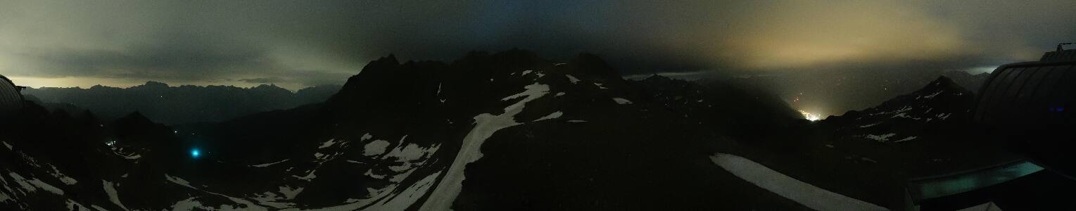 Silvretta Montafon Panorama Bahn am Hochjoch
