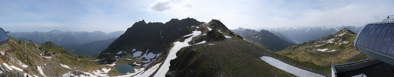 Silvretta Montafon | Panorama Bahn am Hochjoch