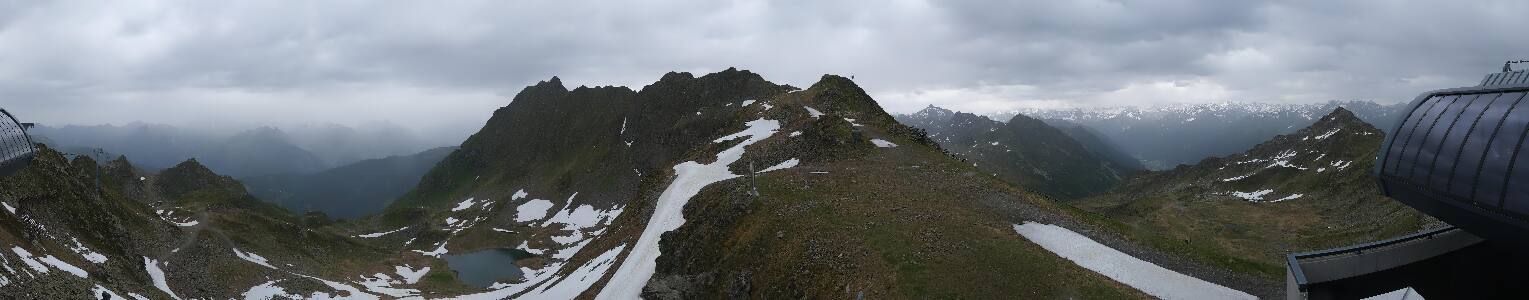 Silvretta Montafon Panorama Bahn am Hochjoch