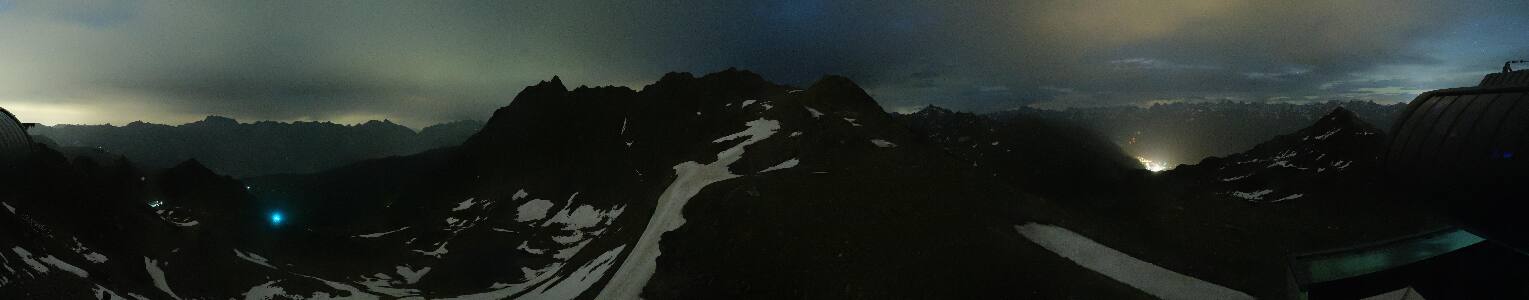 Silvretta Montafon Panorama Bahn am Hochjoch