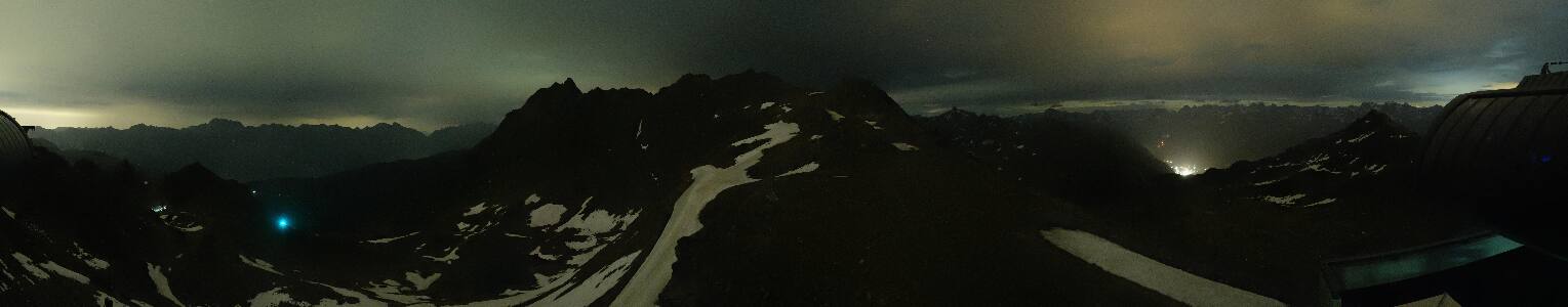 Silvretta Montafon Panorama Bahn am Hochjoch