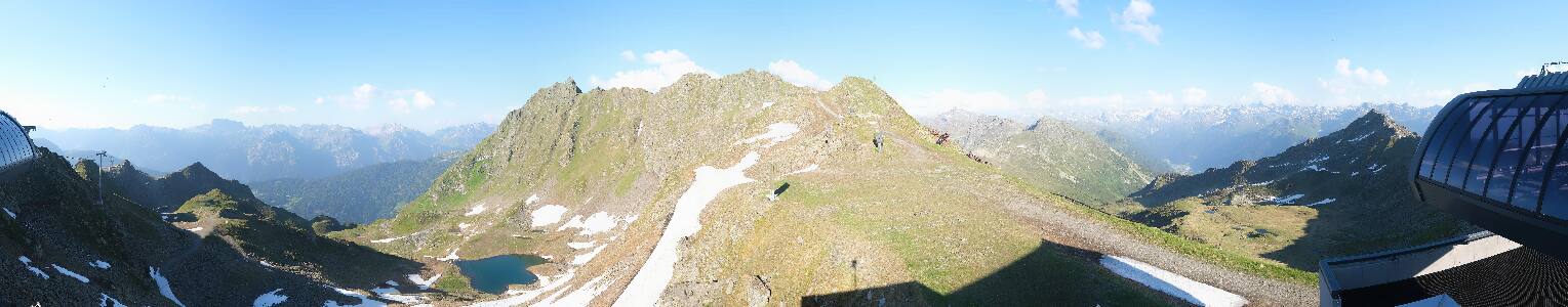 Silvretta Montafon | Panorama Bahn am Hochjoch