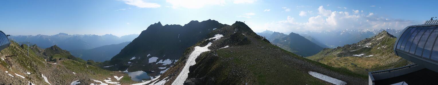 Silvretta Montafon | Panorama Bahn am Hochjoch