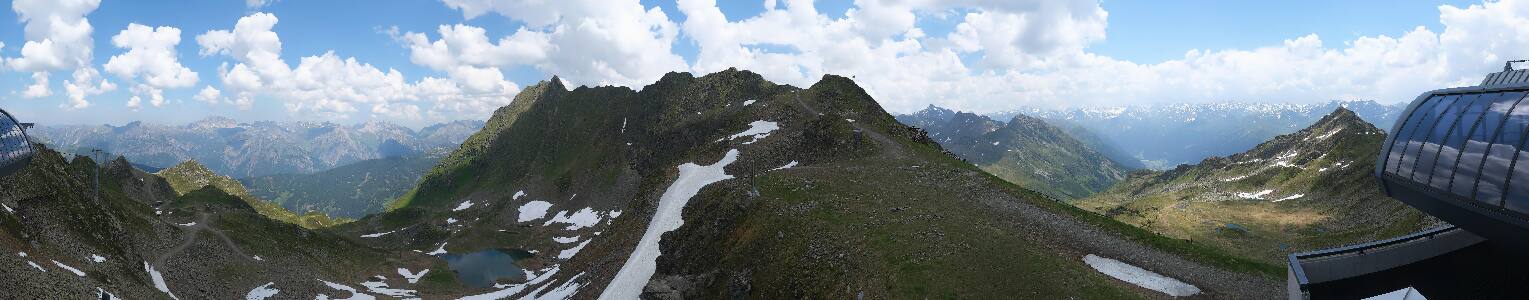 Silvretta Montafon | Panorama Bahn am Hochjoch