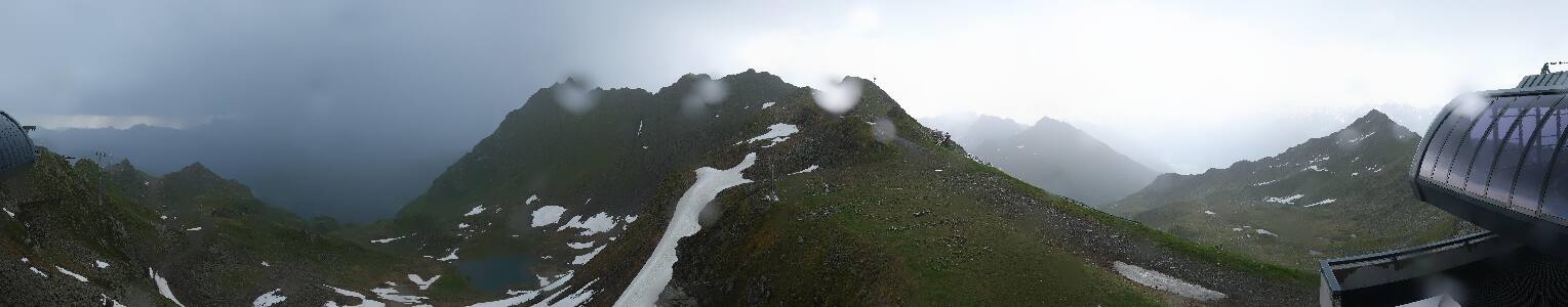 Silvretta Montafon Panorama Bahn am Hochjoch
