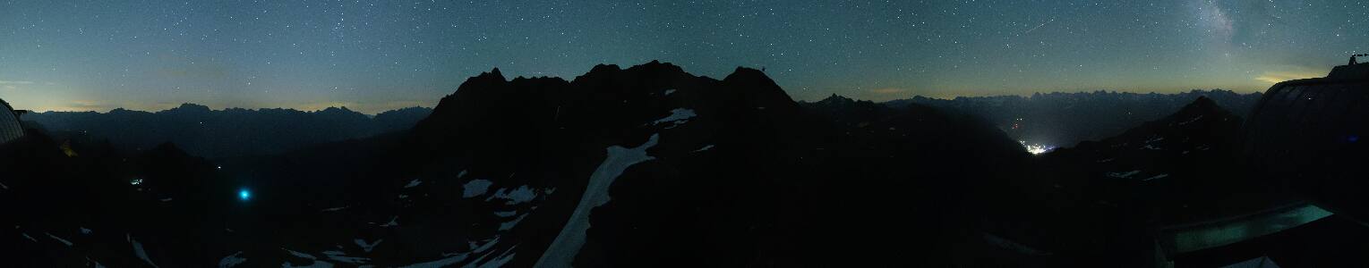 Silvretta Montafon Panorama Bahn am Hochjoch