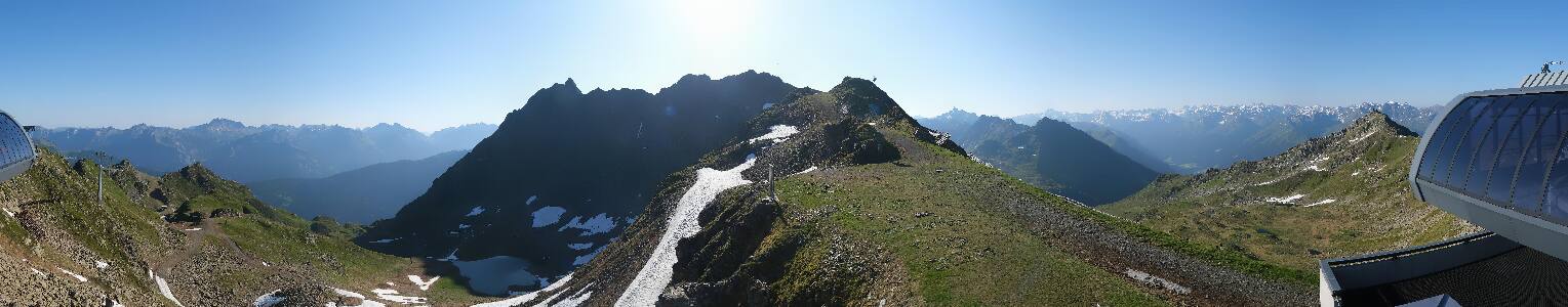 Silvretta Montafon | Panorama Bahn am Hochjoch