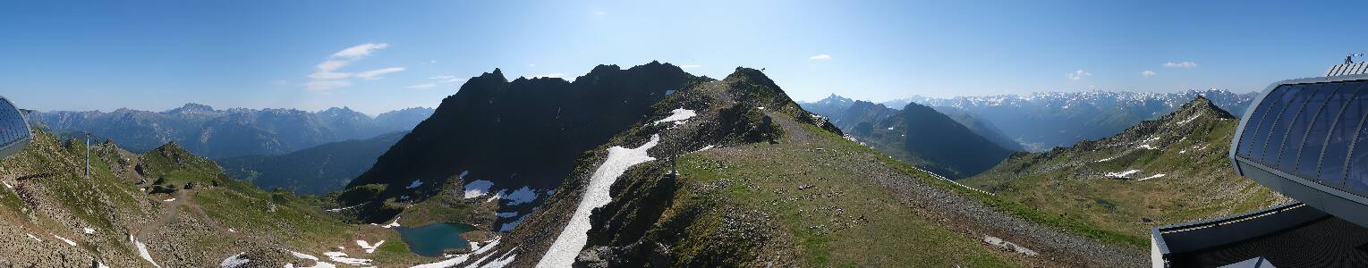 Silvretta Montafon | Panorama Bahn am Hochjoch