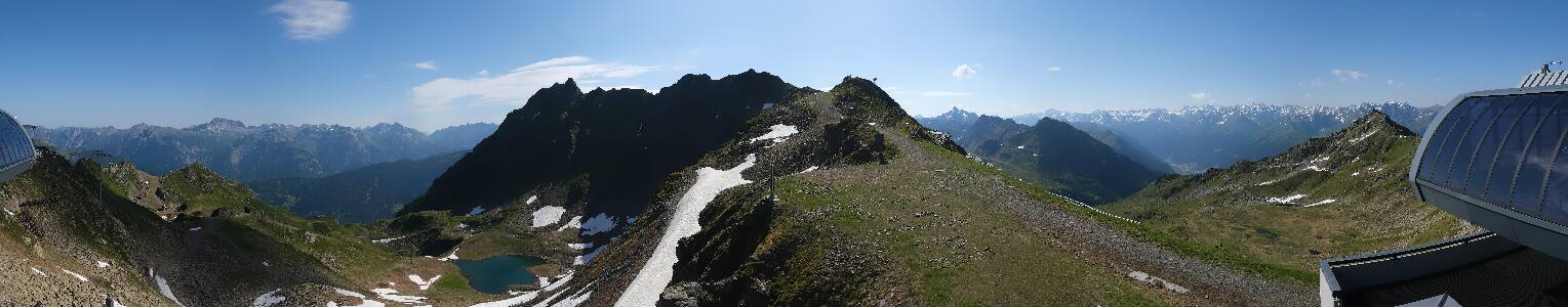 Silvretta Montafon | Panorama Bahn am Hochjoch