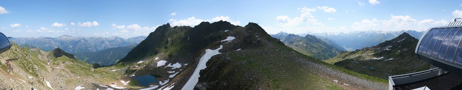 Silvretta Montafon | Panorama Bahn am Hochjoch