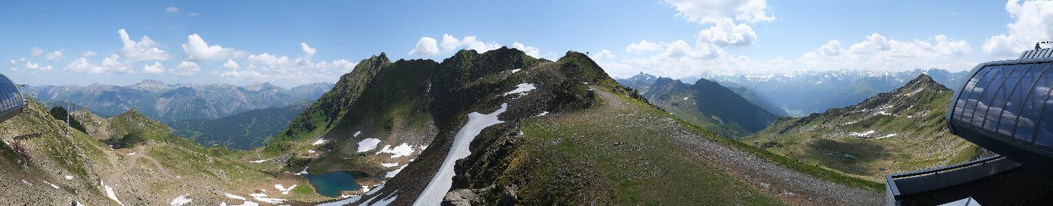 Silvretta Montafon | Panorama Bahn am Hochjoch