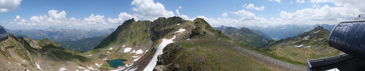 Silvretta Montafon | Panorama Bahn am Hochjoch