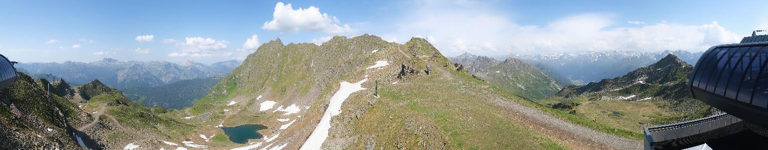 Silvretta Montafon | Panorama Bahn am Hochjoch
