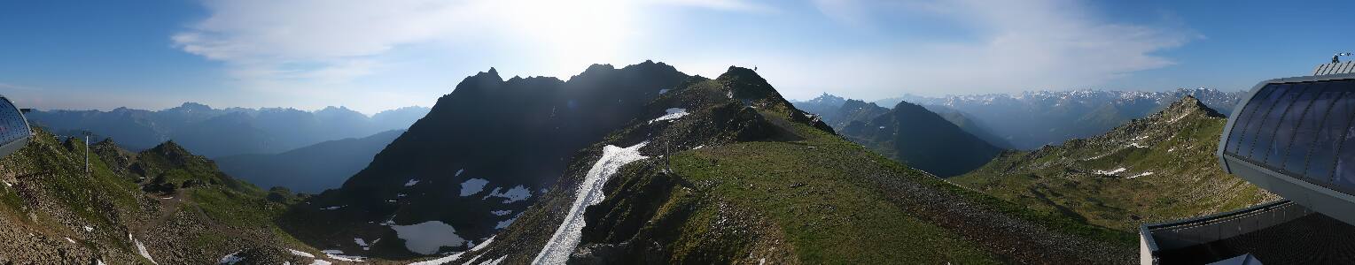 Silvretta Montafon | Panorama Bahn am Hochjoch